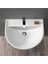 Bella (40*50)Beyaz(Ayaksız) Seramik Lavabo 4
