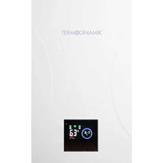 Termodinamik Dek 24 (380V) (Isıtma + Sıcak Su) Dokunmatik Ekran Trifaze Elektrikli Kombi