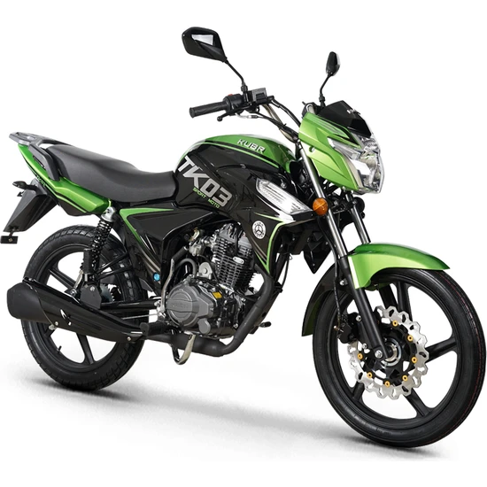 Kuba TK03 Yeşil Motorsiklet