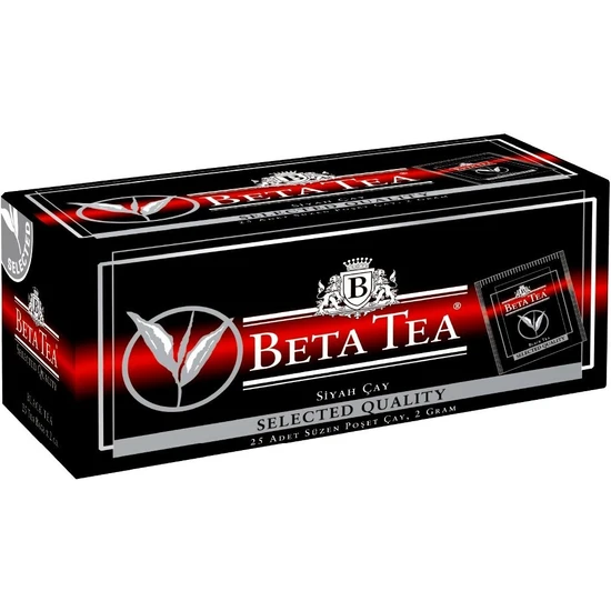 Beta Selected Quality Bardak Poşet 25 x 2 GR (Seylan Çayı - Ceylon Tea)