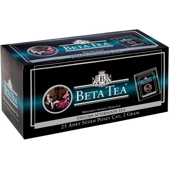 Beta English Afternoon Bardak Poşet 25 x 2 GR (Seylan Çayı - Ceylon Tea)