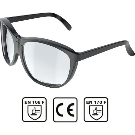 Badem10 Baymax Iş Güvenlik Gözlüğü Çapak Koruyucu Usta Gözlük S503 Şeffaf