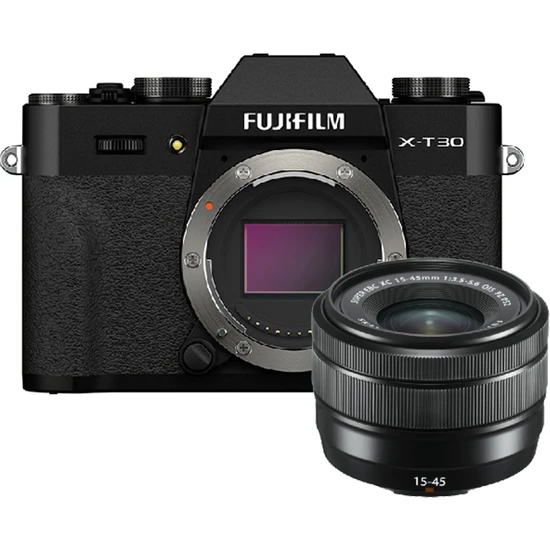 Fujifilm X-T30II Siyah + XC15-45MM Kit