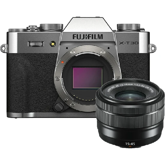 Fujifilm X-T30II Gümüş + XC15-45MM Kit