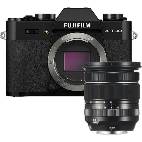 Fujifilm X-T30II Siyah + XF16-80MM Kit
