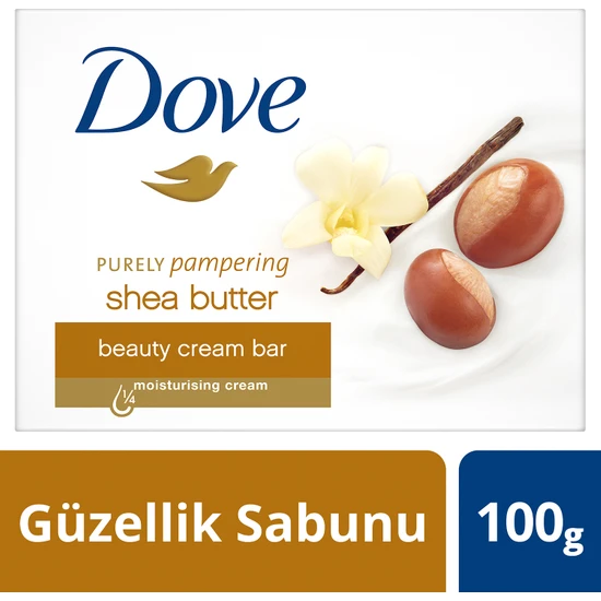 Dove Beauty Cream Bar Güzellik Sabunu Shea Yağı ve Vanilya 100 gr