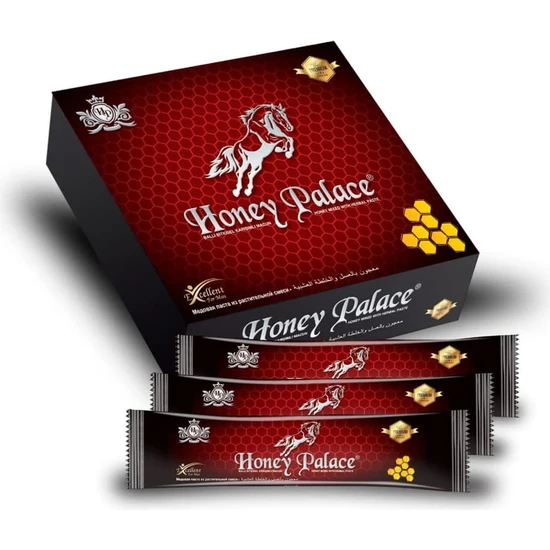 Honey Palace Power Bitkilerin Karışımı Ballı Pekmezli Ginseng Macun 12'li