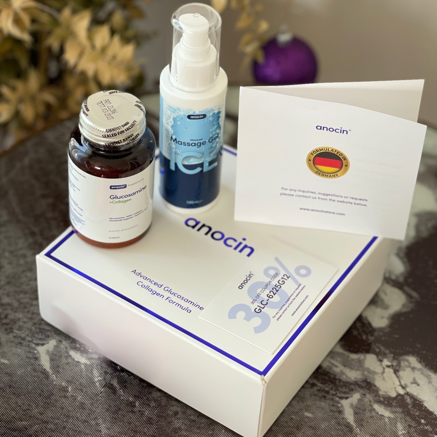 Anocin Set 1500 mg Msm Glucosamine Collagen Complex 30 Fiyatı