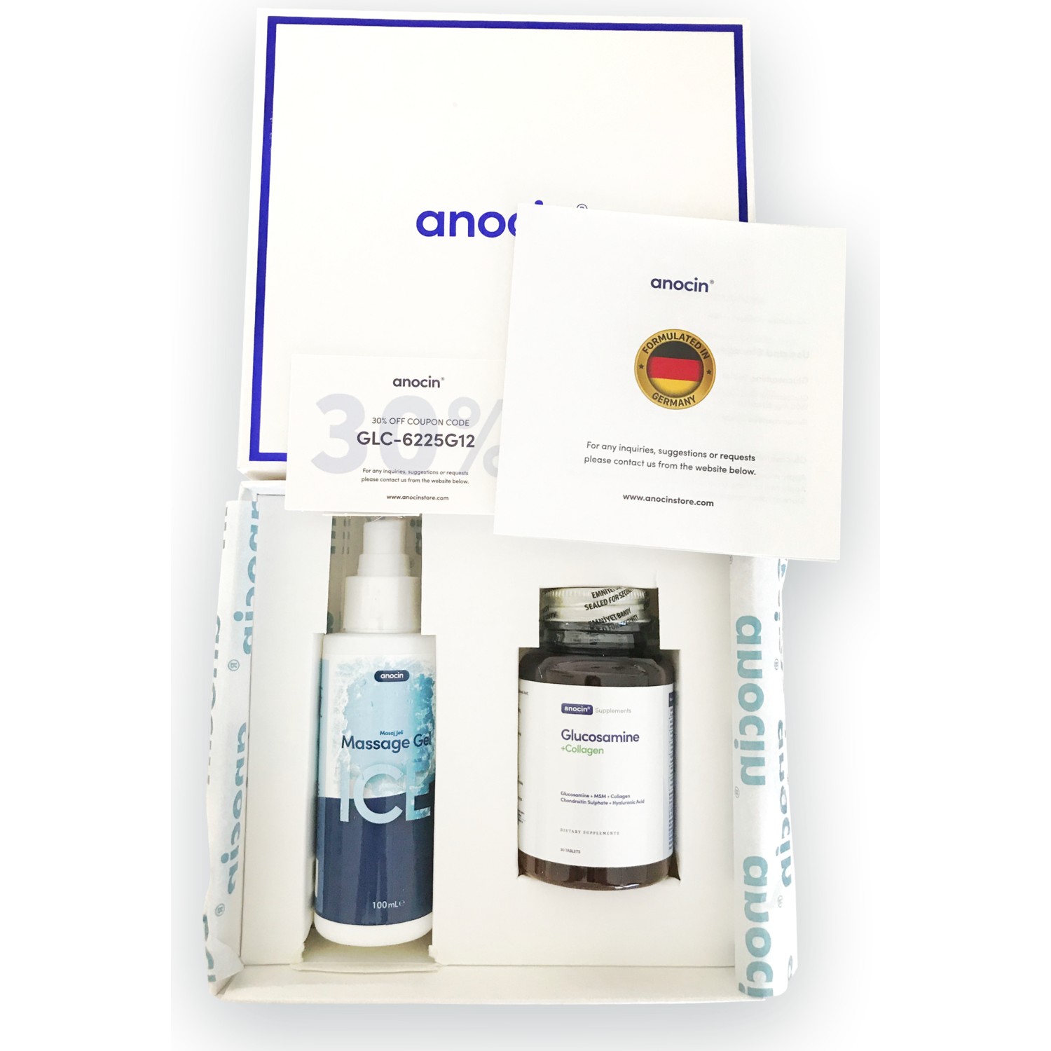 Anocin Set 1500 mg Msm Glucosamine Collagen Complex 30 Fiyatı