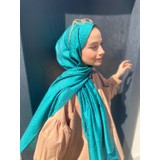 Vera Hijab Ipek Şal Zebra Desenli Jakarlı Şal %15 Ipek Shawl