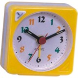 Acelit Küçük Seyahat Alarm Degrade Ses Masa Başucu Snooze Nightlight Saat Sarı (Yurt Dışından)