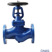 Termo Metal Körüklü Glob Vana Pik DN65 PN16 Fl