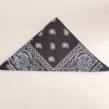 Pamuk Etnik Desen Bandana