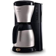 Philips HD7546/20 Café Gaia Filtre Kahve Makinesi, Termos Demlikli, Gümüş