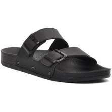 Pierre Cardin Siyah Erkek Günlük Terlik