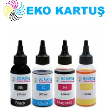 Eko Kartuş Epson Ecotank L300 T664 Takım Muadil Mürekkep