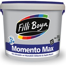 Filli Boya Momento Max Silinebilir Soft Mat Içcephe Duvar Boyası 15 Lt ANDEZİT25