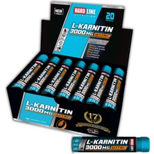Hardline L-Karnitin Matrix 3000 Mg Şeftali 20 Ampül