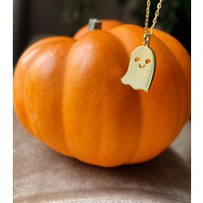 Glorria Kişiye Özel Halloween Gümüş Kolye