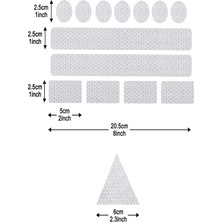 Özkaş 25 Parça Reflektörlü Karışık Oto Sticker Motor Bisiklet Aksesuar Oto