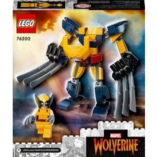 LEGO® Marvel Wolverine Robot Zırhı 76202 # Süper Kahraman Seven Çocuklar Için Koleksiyonluk Robot Zırh ve Minifigür Içeren Yaratıcı Oyuncak Yapım Seti (141 Parça)