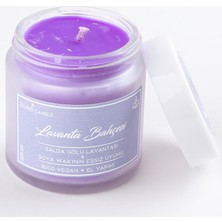 Rumi Candle Cam Kavanoz Kokulu Soya Vegan Lüx Mum Hediyelik Aromaterapik Esansiyel Yağlı Lavanta Kokulu Mum