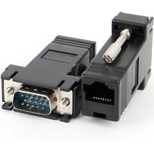 Platoon Cat6 VGA Extender Cat5 VGA Extender Internet Kablosu ile VGA Uzatma