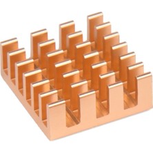 Keepro Pasif Chipset Soğutucu 1.4x1.4x6 mm Alüminyum Soğutucu Gold