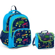 Coral High Off Road Ilkokul Sırt Çantası ve Beslenme Çantası - Erkek Çocuk