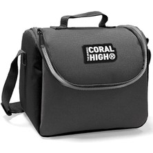 Yaygan Coral High Erkek Çocuk Siyah-Gri 3'lü Çanta Takımı - USB Soketli