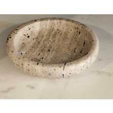 Polen Stone Traverten Taş Değerli Eşya Kasesi