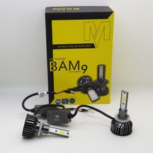 Mach Xenon LED Bam9 H27 Beyaz 12V / 50W / 10800 Lm Şimşek Etkili Xenon LED