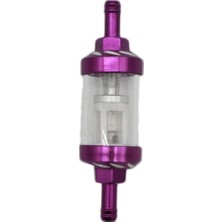 Wetnwind Cnc Alüminyum 8mm 5/16 "motosiklet Evrensel Yağ Gaz Yakıt Filtresi Yıkanabilir (Yurt Dışından)