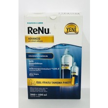 RENU Bausch Lomb Renu Advanced Solüsyon 360 ml + 100 ml Set