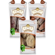 Antep Çarşı Pazar Armut Incir - Medine Hurması - Kudüs Hurması | (3 Paket x 250 Gr.)