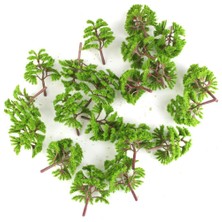 20 N Ölçekli Işık Yeşil Model Ağaçları Rr Diorama Binası Park Sahnesi Için 1/150 (Yurt Dışından)