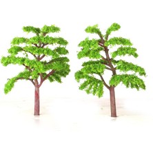 20 N Ölçekli Işık Yeşil Model Ağaçları Rr Diorama Binası Park Sahnesi Için 1/150 (Yurt Dışından)