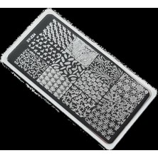 Aba Nails Nail Art Stamping Baskı Plakası
