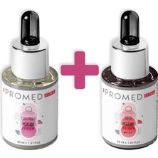 Promed Clinic  Peptit  Serum 30 ml + Cilt   Kırmızı Peeling Serum 30 ml