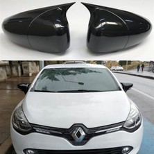 PND Renault Clio 4 Model Uyumlu Sağ Sol Yarasa Ayna Kapağı 2li Set
