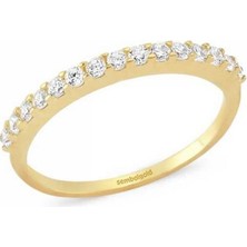 Sembol Gold 14 Ayar Altın Sırataş Yüzükler