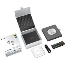 Edifier Neobuds Pro Aktif Gürültü Engelleme ve Oyun Moduna Sahip Kablosuz Stereo Kulaklık Beyazkulaklık Beyaz