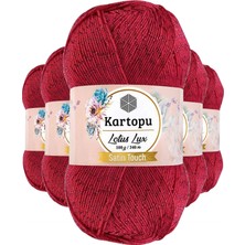 Kartopu 5 Adet Lotus Lux Bikini Büstiyer Bluz Simli Örgü Ipi K141 Fuşya