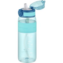 Uzspace Fiftyfifty Pipetliısırılamaz 600 ml Silikon Gövde Tritan Su Matarası