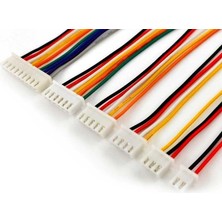 Robotistan Jst-Xh 2.54MM 8 Pin Tek Damarlı Bağlantı Kablosu 26AWG 20CM