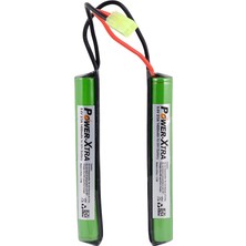 Power-Xtra 9.6V 1400MAH 2/3A Mini Tamiya Soketli Air Soft Gun Pili