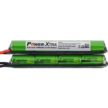 Power-Xtra 9.6V 1400MAH 2/3A Mini Tamiya Soketli Air Soft Gun Pili