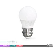 Ack LED Top Ampul 6500K Beyaz Işık 220V 5W E27