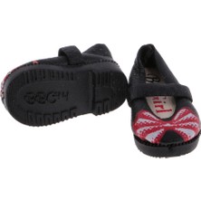 Tashow Moda Bebek Pu Deri Düz Ayakkabı 1/6 12 '' Blythe Bebekler Giydir Accs Siyah (Yurt Dışından)