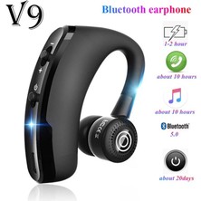 Kalavika Kulaklık V9 Bluetooth 5.0 Csr Stereo Kablosuz Kablosuz Su Geçirmez Renk Siyah (Yurt Dışından)